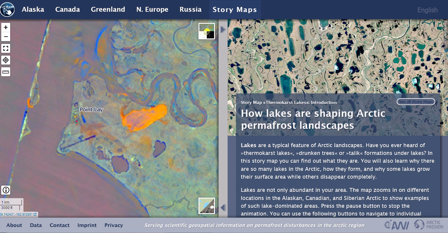 The Arctic Landscape Explorer (Alex) – An Arctic Passion Permafrost Service