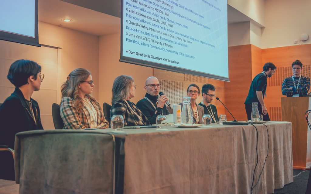 Michael Karcher speaking in the panel discussion for the 'White paper session'. Photo: jfdmedia