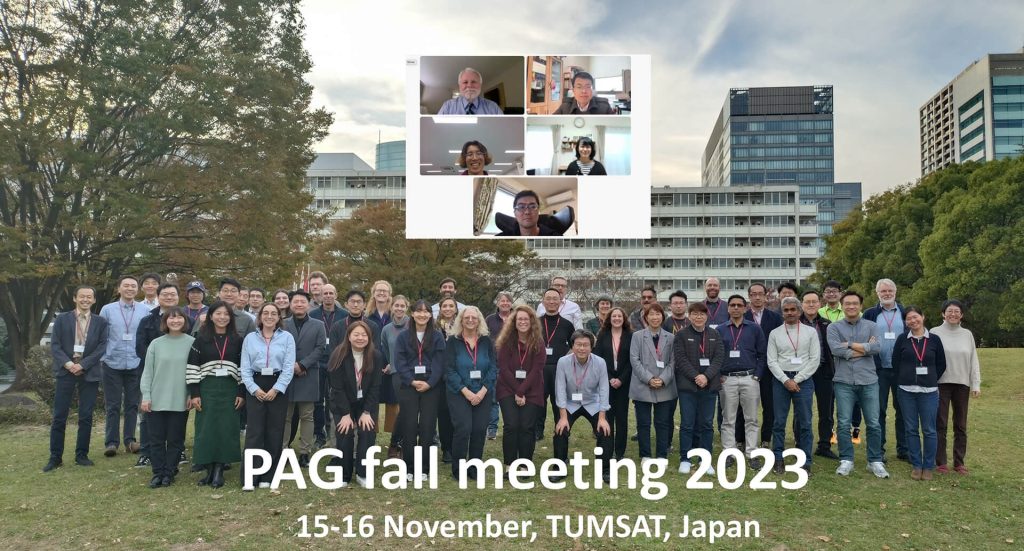 Participants at the PAG Fall meeting in Tokyo Japan, 15 and 16 November 2023