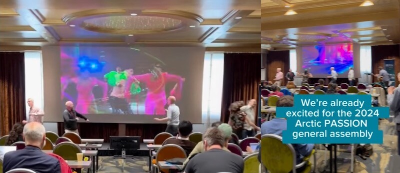 The Arctic PASSION 2023 General Assembly closed with a dance party
