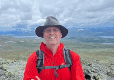 Øystein Godøy on Svalbard.